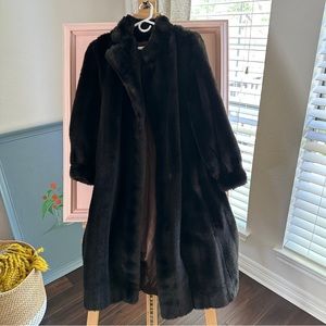 Vintage Faux Fur Coat